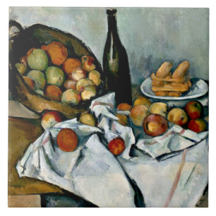 Azulejo De Cerâmica Cezanne - Cesta de Maçãs
