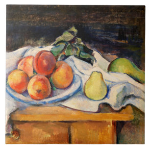 Azulejo De Cerâmica Cezanne - Fruta numa Mesa