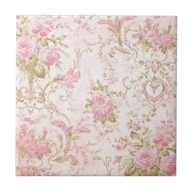 Azulejo De Cerâmica Chá e pães de minuto (Frente)