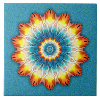 Azulejo De Cerâmica Chama alaranjada