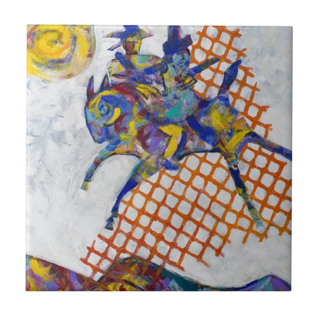 Azulejo De Cerâmica Chamada de Heyoka (Frente)