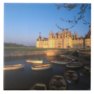 Azulejo De Cerâmica Chambord Chateau, Loire Valley, Loir-et-Cher,