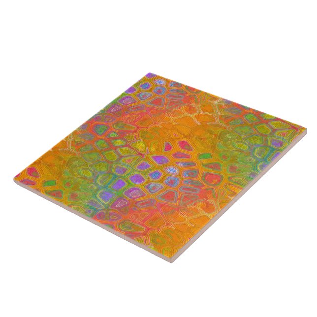 Azulejo De Cerâmica Chameleon Skin (Lateral)