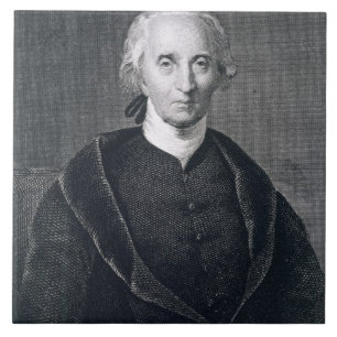 Azulejo De Cerâmica Charles Carroll de Carrollton, gravado pelo