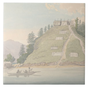 Azulejo De Cerâmica Charles Hamilton Smith - Aldeia do Índio Amigo
