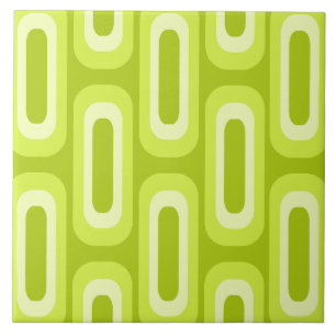 Azulejo De Cerâmica Chartreuse em Formas Geométricas do Século Médio