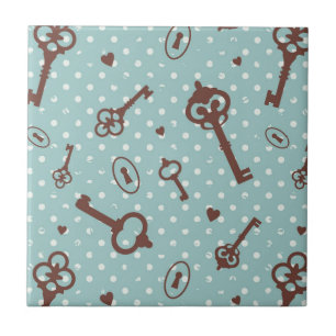 Azulejo De Cerâmica Chaves retros dos namorados