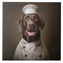 Chef de Cão de Chocolate