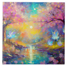Cherry Blossom Fantasy Sunrise Stream
