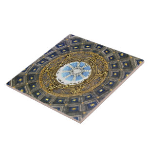 Azulejo De Cerâmica Cherubic Cupola