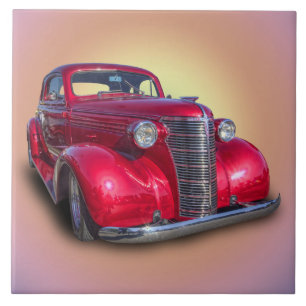 AZULEJO DE CERÂMICA CHEVROLET 1938