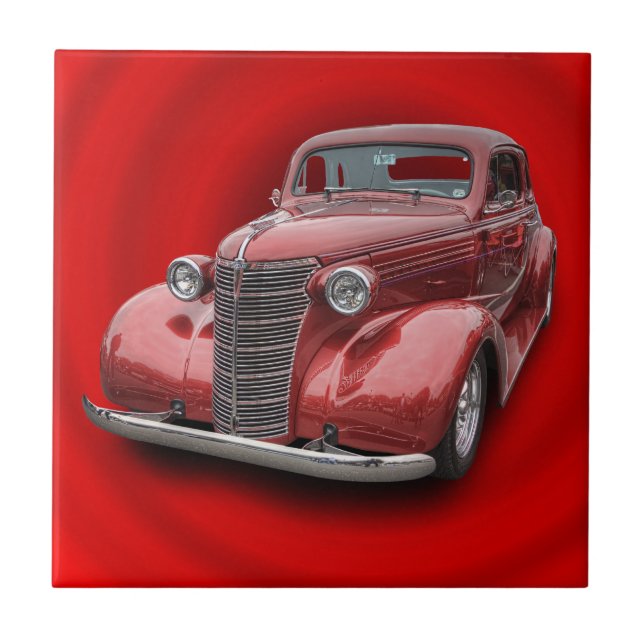 AZULEJO DE CERÂMICA  CHEVROLET 1938 (Frente)
