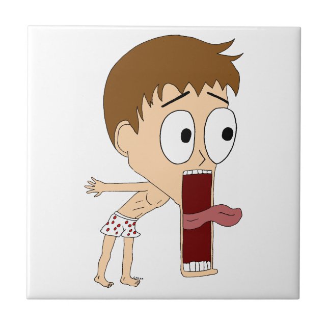 Azulejo De Cerâmica chibi (Frente)