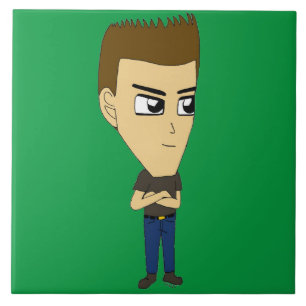 Azulejo De Cerâmica chibi