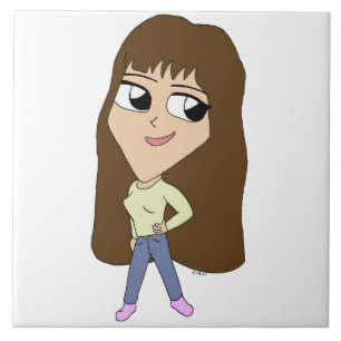 Azulejo De Cerâmica chibi