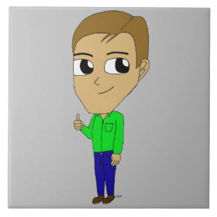 Azulejo De Cerâmica chibi