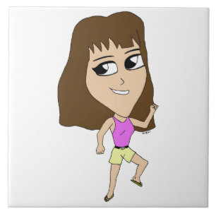 Azulejo De Cerâmica chibi