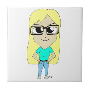 Azulejo De Cerâmica chibi