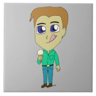 Azulejo De Cerâmica chibi