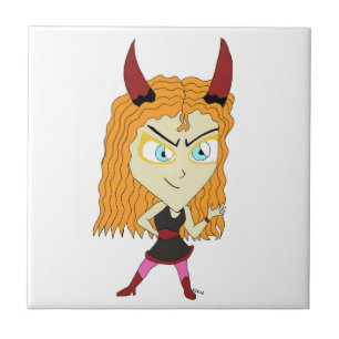 Azulejo De Cerâmica chibi