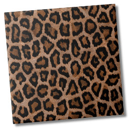 Azulejo De Cerâmica Chic Trendy Leopard