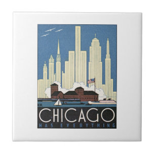 Azulejo De Cerâmica Chicago tem tudo