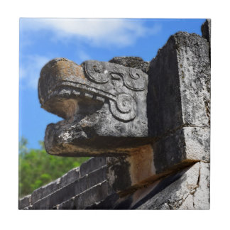 Azulejo De Cerâmica Chichen Itza México Kukulkan Waxaklahun Ubah Kan