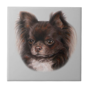 Azulejo De Cerâmica Chihuahua Painting