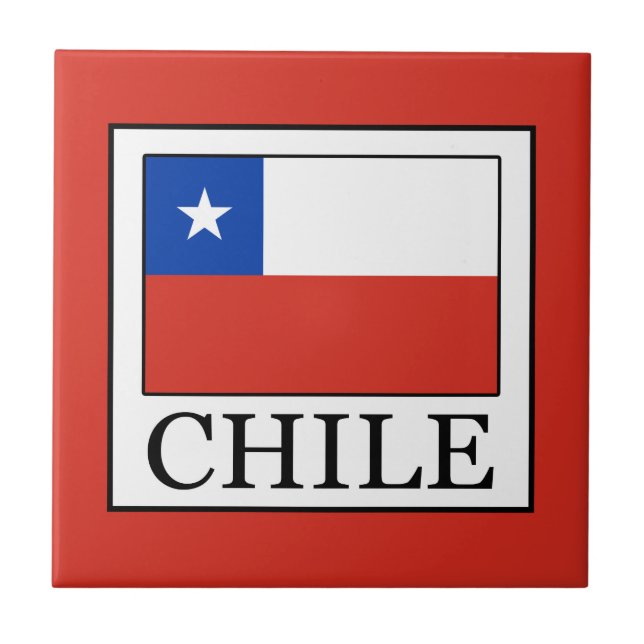 Azulejo De Cerâmica Chile (Frente)