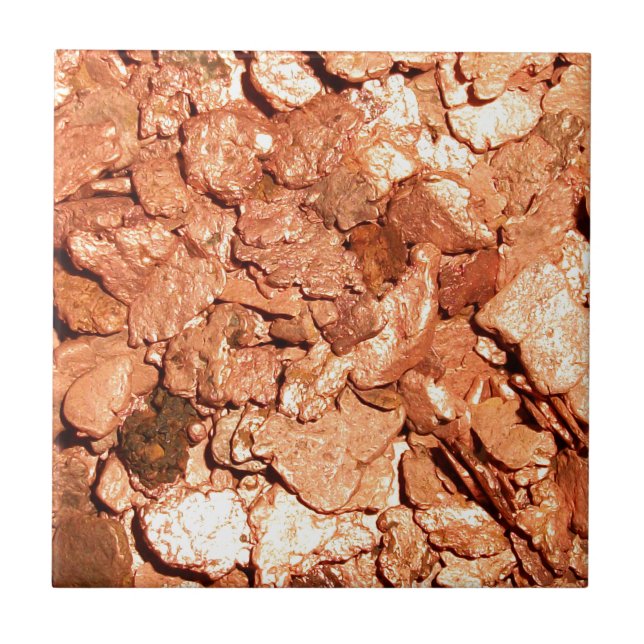 Azulejo De Cerâmica Chips de cobre-metal (Frente)