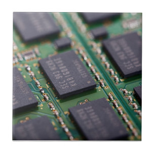 Azulejo De Cerâmica Chips de Memória de Computador