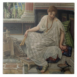 Azulejo De Cerâmica Chloe (por Edward Poynter)