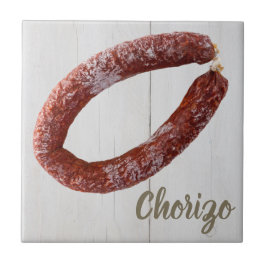 Azulejo De Cerâmica Chorizo Sausage