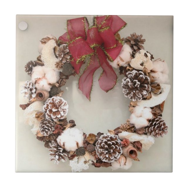 Azulejo De Cerâmica Christmas A (Frente)