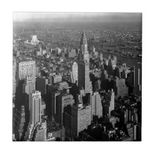 Azulejo De Cerâmica Chrysler Building New York Manhattan