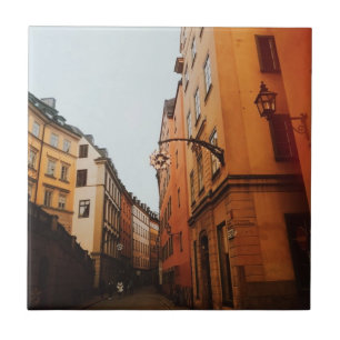 Azulejo De Cerâmica Cidade Antiga de Estocolmo