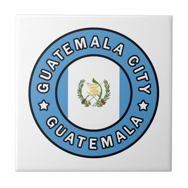 Azulejo De Cerâmica Cidade da Guatemala Guatemala (Frente)