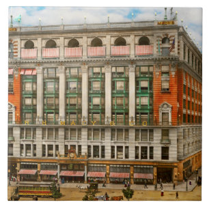 Azulejo De Cerâmica Cidade - NY - Declaração de moda 1905