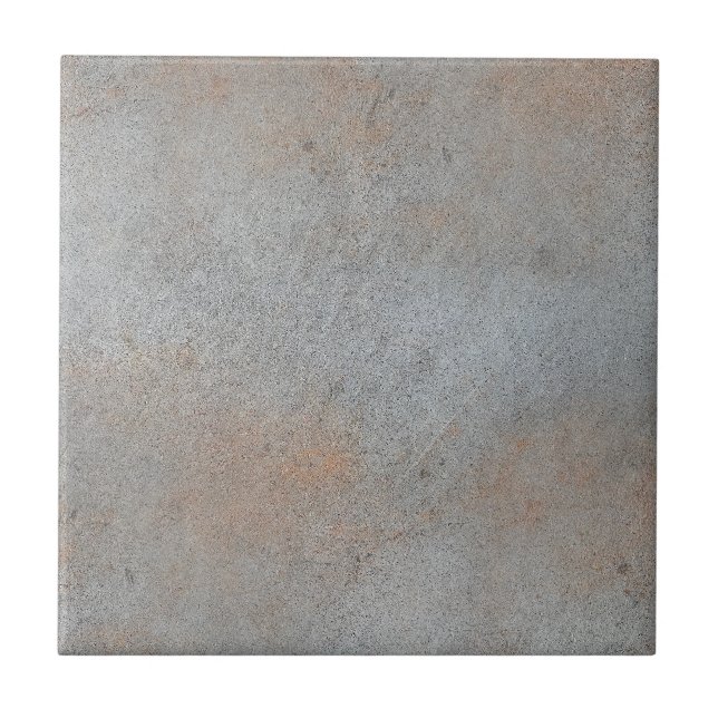 Azulejo De Cerâmica Cimento De Concreto Suave Com Imagem De Cinza (Frente)