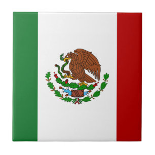 Azulejo De Cerâmica Cinco de Mayo Flag do México