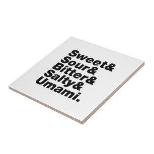 Azulejo De Cerâmica Cinco gostos básicos