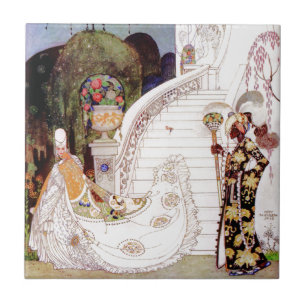 Azulejo De Cerâmica Cinderella por Kay Nielsen