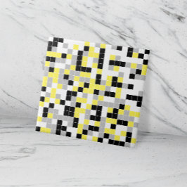Azulejo De Cerâmica Cinza Amarelo Moderno Azulejo Geométrico Cerâmico