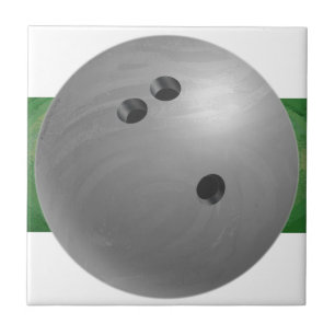 Azulejo De Cerâmica Cinza bola de boliche