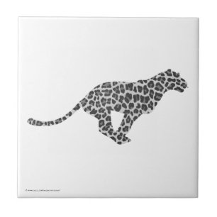 Azulejo De Cerâmica Cinza-leopardo e Cinza-luz