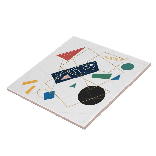 Azulejo De Cerâmica Cinza Retro Flores de Margarida Grandes Designs Br (Lateral)