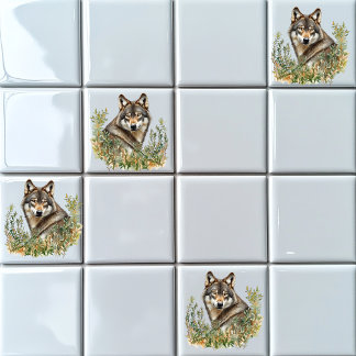Azulejo De Cerâmica Cinza Wolf
