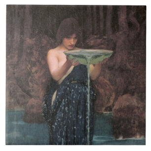 Azulejo De Cerâmica Circe Invidiosa (mitologia grega clássica)