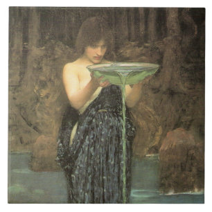 Azulejo De Cerâmica Circe Invidiosa Por J W Waterhouse 1892