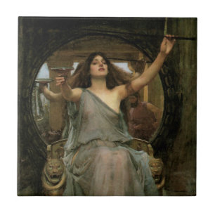 Azulejo De Cerâmica Circe Oferecendo o Cálice a Ulisses por JW Waterho